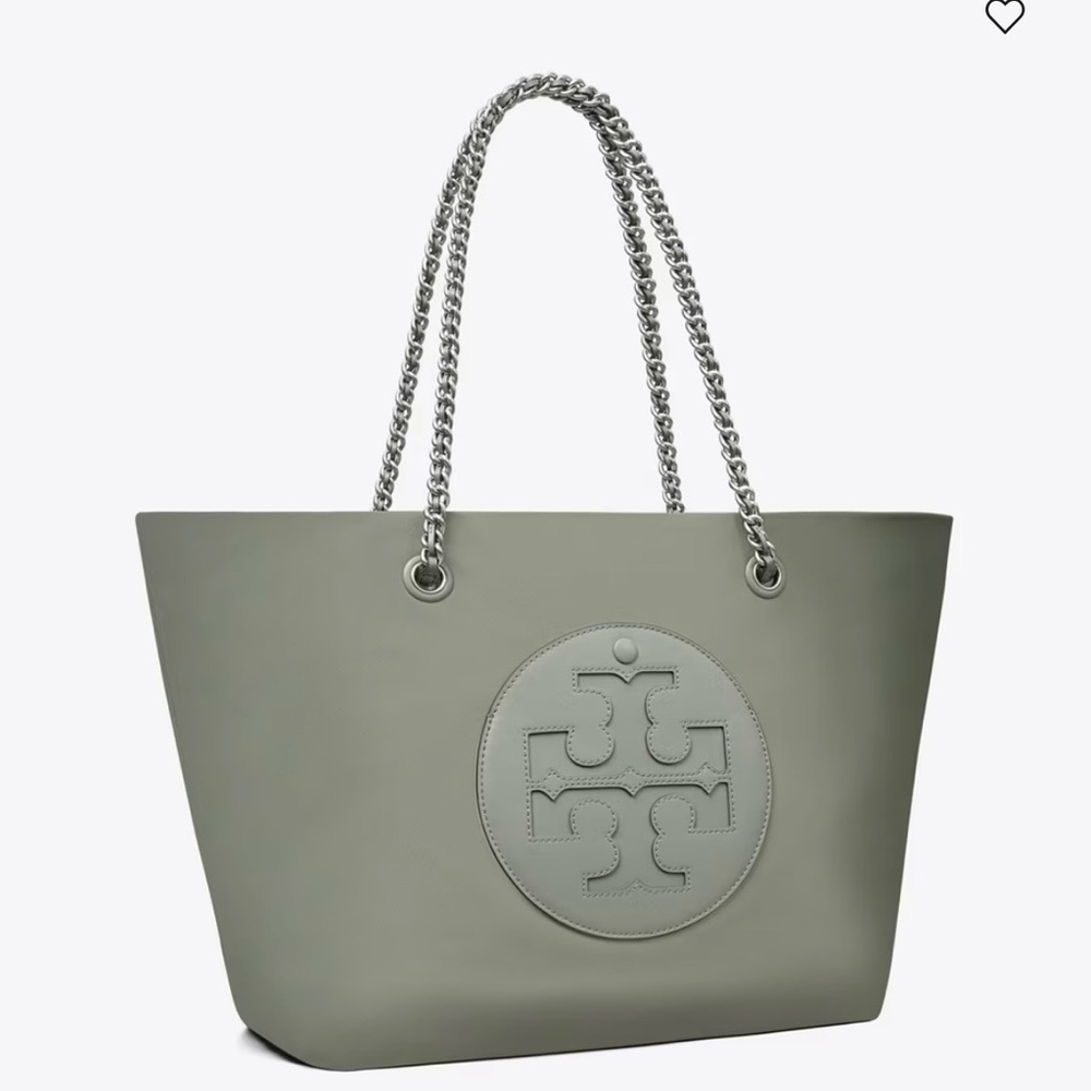 Tory Burch - Ella Chain Tote in Bay Gray